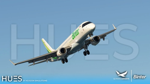 Binter Canarias opby German Airways D-AZFA | FSS 190