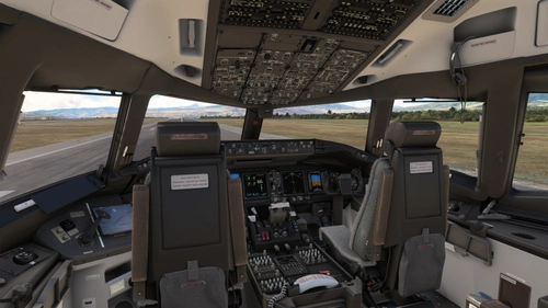 Black Cockpit for the PMDG 777-300ER