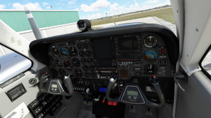 Black Square Analog B58 Baron N912SC thumbnail 5