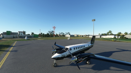 Black Square Analog Kingair 350i RCAF C-FMFU repaint