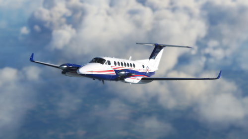 Black Square King Air 350  C-GPDC