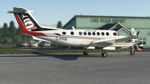 Black Square King Air 350 Orca Airways (C-FRIB)