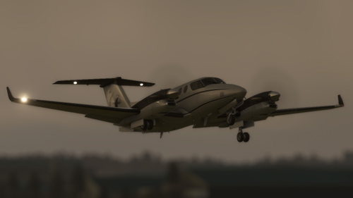 Black Square King Air B350 Synergy Aviation (G-WNCH)