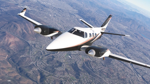 Black Square Piston Duke - N422SB (Dynamic Registration)