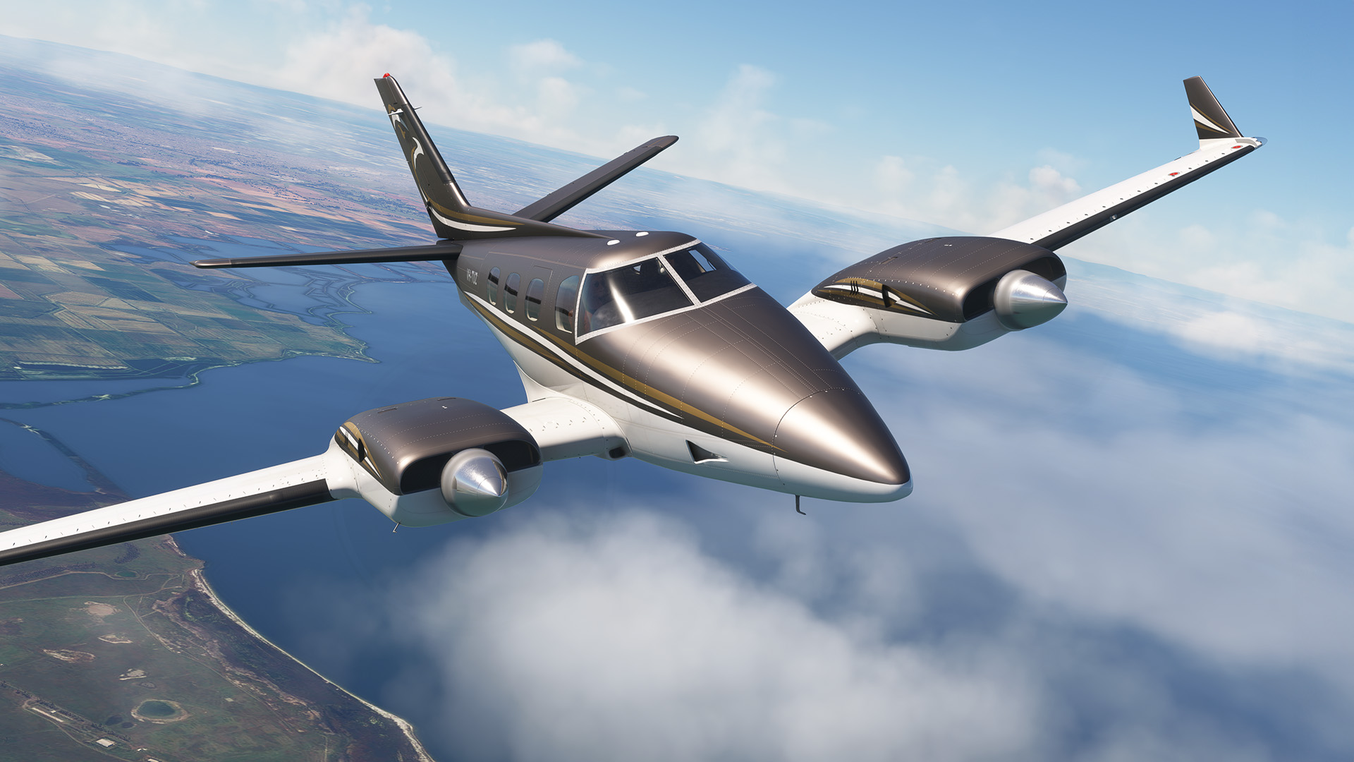 Black Square Piston Duke - VH-TUZ (Dynamic Registration) - Image 1