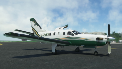 Black Square TBM 850  C-GWKV