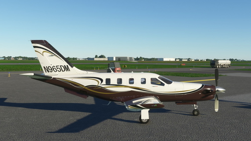Black Square TBM 850  N965DM