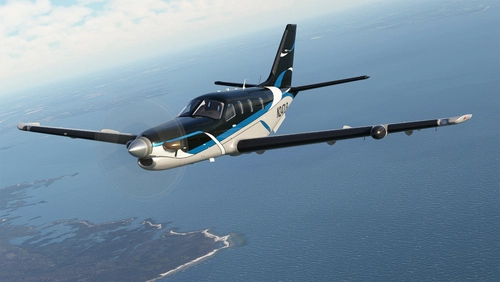 Black Square TBM 850 N247LB (Dynamic Registration)