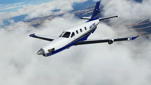 Black Square TBM 850 N417KG (Dynamic Registration)