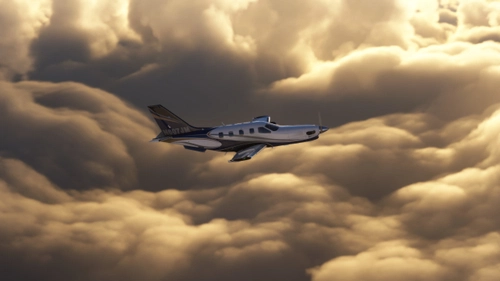 Black Square TBM 850 N607JM