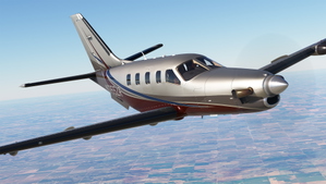 Black Square TBM 850 N755ZR with Custom Interior (Dynamic Registration) thumbnail 4