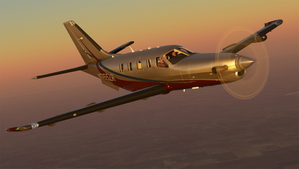 Black Square TBM 850 N755ZR with Custom Interior (Dynamic Registration) thumbnail 9