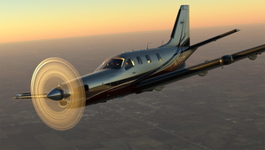 Black Square TBM 850 N755ZR with Custom Interior (Dynamic Registration) thumbnail 12