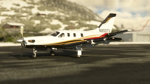 Black Square TBM 850 N850TV