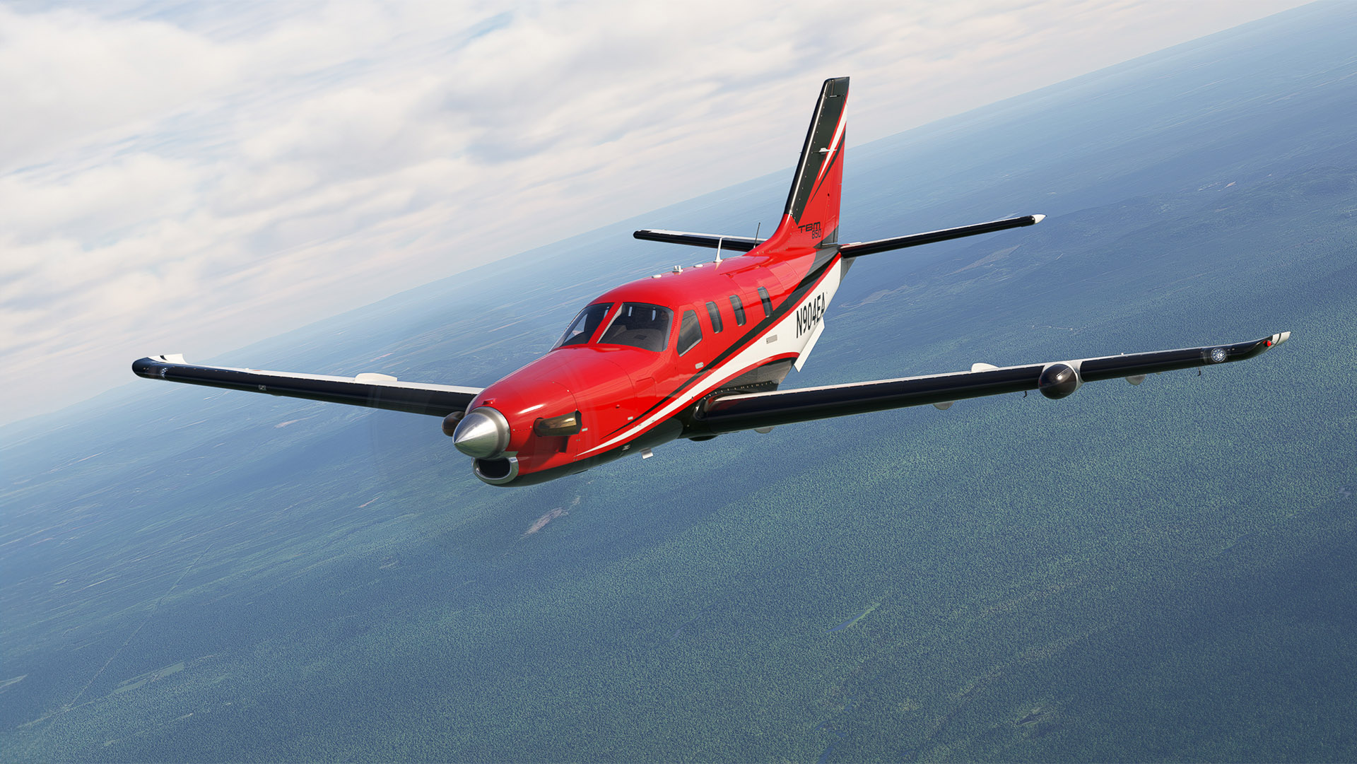 Black Square TBM 850 N904EA (Dynamic Registration) - Image 1