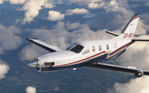 Black Square TBM 850 ZS-BCI