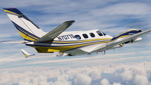 Black Square Turbine Duke - N707TS (Dynamic Registration) thumbnail 3