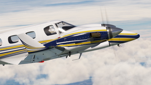 Black Square Turbine Duke - N707TS (Dynamic Registration) thumbnail 5