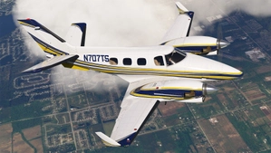 Black Square Turbine Duke - N707TS (Dynamic Registration) thumbnail 8