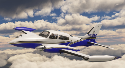 Blackbird Cessna 310R N310BG