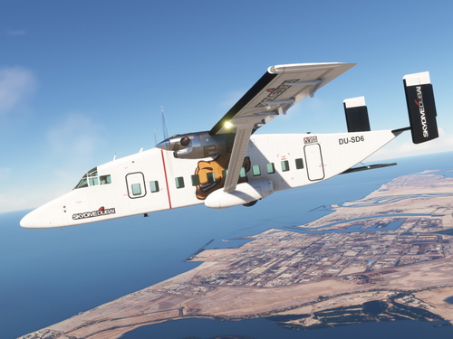 BlackBox Shorts 330 - SkyDive Dubai DU-SD6  (SHERPA)
