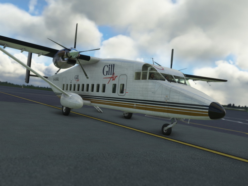Blackbox Shorts 330 Gill Airways G-OGIL (PAX)
