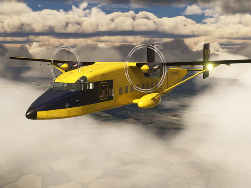 Blackbox Shorts 330 Harvestair G-OHAG [FICTIONAL] (CARGO)