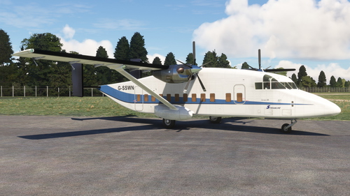 Blackbox Shorts 330 Streamline Aviation G-SSWN (CARGO)