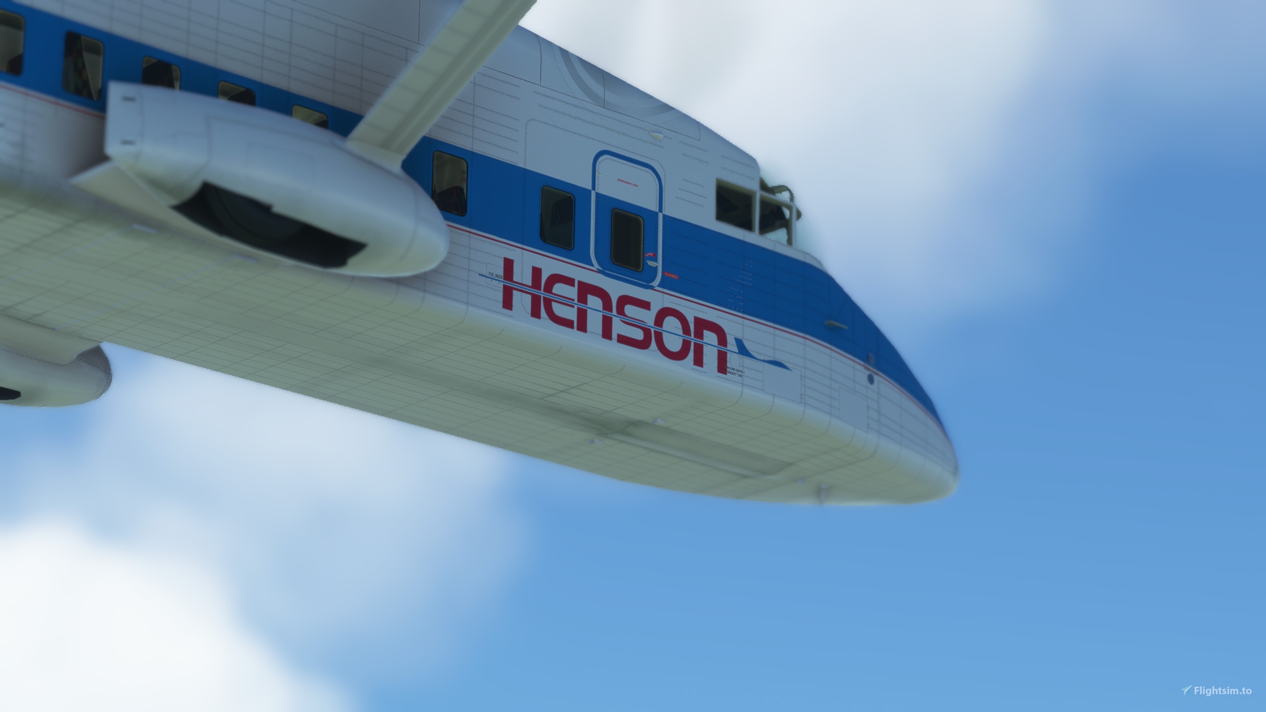 BlackBox Shorts SD3-30 Henson Airlines N896HA for Microsoft Flight 