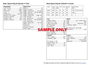 Blacksquare Analog King Air Checklist thumbnail 2