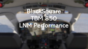 BlackSquare TBM 850 Little Navmap Performance thumbnail 1
