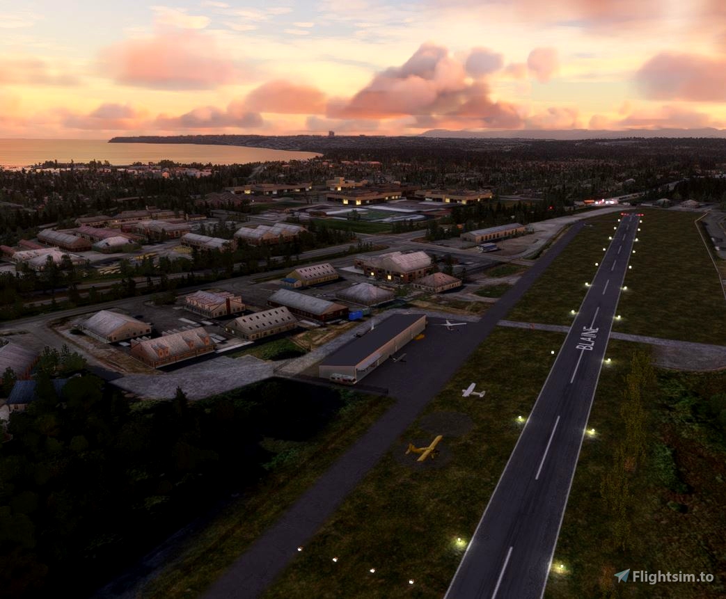 Blaine Municipal Airport (4W6) for Microsoft Flight Simulator | MSFS