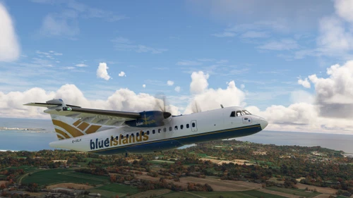 Blue Islands ATR 42-600 - Old (G-ISLH)
