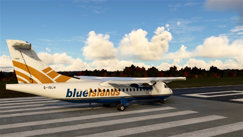 Blue Islands ATR 42 G-ISLH for Microsoft Flight Simulator