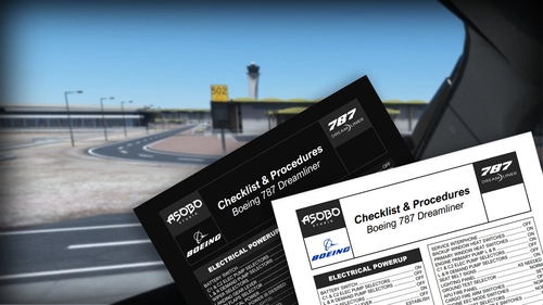 Boeing  787 Dreamliner Checklist