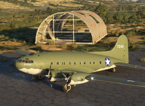 Boeing 307 Stratoliner / C-75  US AIR FORCE -  7342  (Apache) 