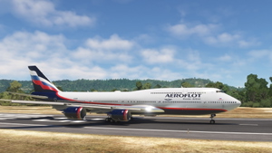 Boeing 747-8i Aeroflot 4K [No mirroring] thumbnail 1