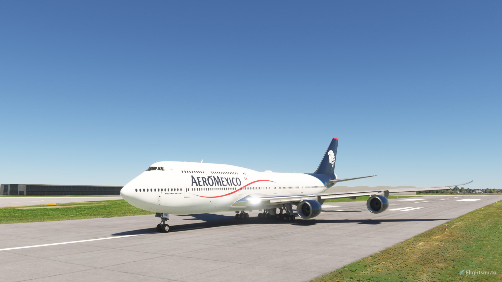 マリモ Horizon Sim Shares New Previews of the 747-8F Mod for MSFS