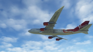 Boeing 747-8i Virgin Atlantic 21st Birthday thumbnail 6