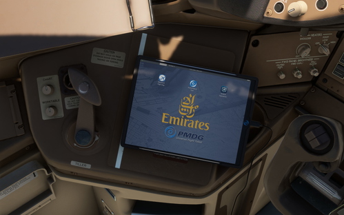 Boeing 777  Emirates  EFB Custom Wallpaper