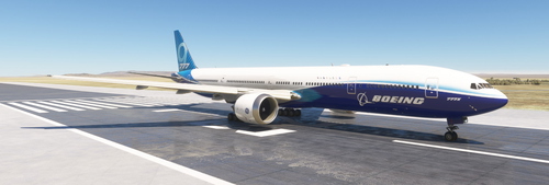 Boeing 777X livery
