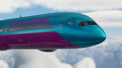 Boeing 787-10 G-SIMD Manta Airlines A320 Sim Pilot
