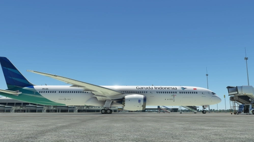 [8K] Boeing 787-10 Garuda Indonesia 