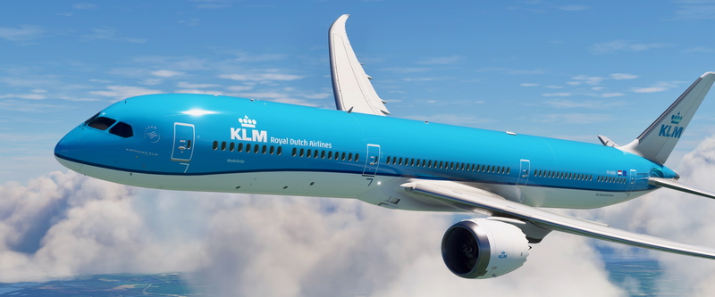 Boeing 787-10 KLM Fleet Pack のために Microsoft Flight Simulator