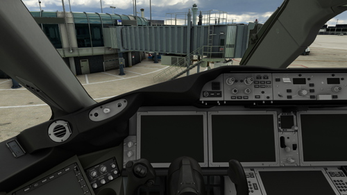 Boeing 787 Custom Cockpit Textures