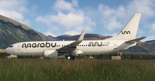 Boeing B737-8EH KlasJet (Marabu Airlines) LY-MGM v1.2