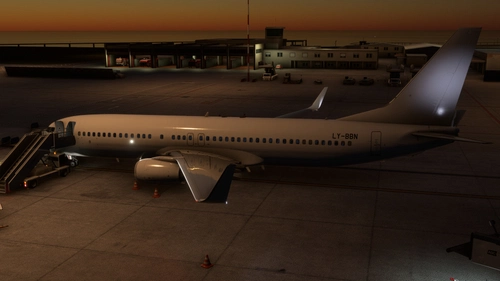 Boeing B737-8GJ KlasJet Livery Pack LY-BBN & LY-MGM v1.0