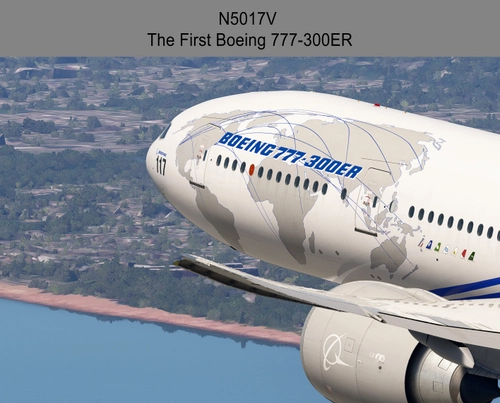 Boeing Demonstrator  B777-300ER [N5017V] - "World Tour" House Livery
