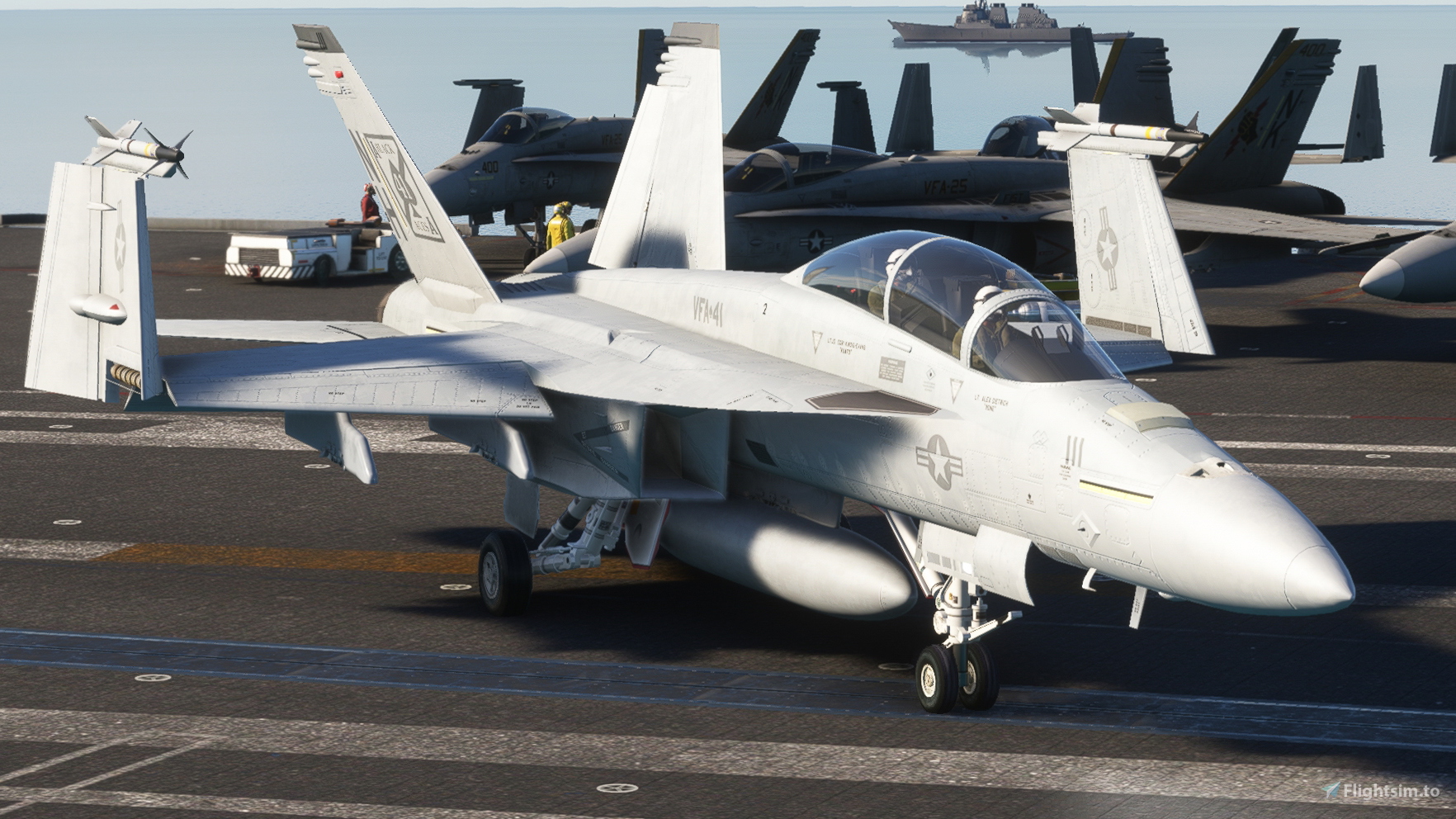 Boeing F/A-18F Super Hornet のために Microsoft Flight