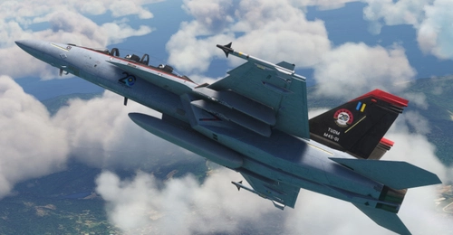 Boeing F/A-18F Super Hornet RMAF 20th Anniversary Livery (M45-01)